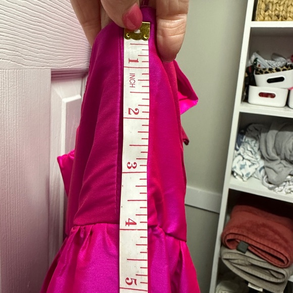 NWT Hot Pink Atsu Bow Maxi Dress 1X - Picture 2 of 3